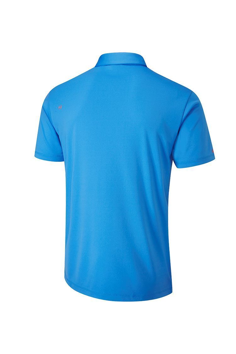 Picture of Ping zns Men's Portman Polo Shirt - French Blue / North Sea