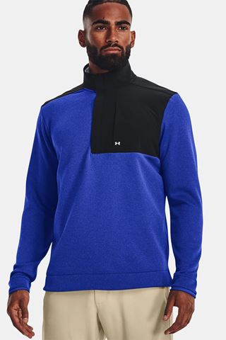 Picture of Under Armour Men's UA Storm Sweater Fleece - Versa Blue / Black