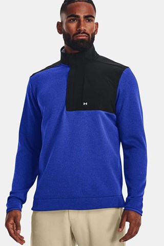 Picture of Under Armour zns Men's UA Storm Sweater Fleece - Versa Blue / Black 486