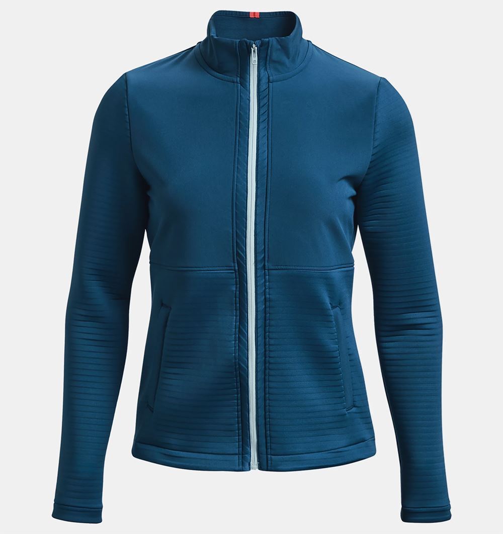 Picture of Under Armour zns Women's UA Storm Daytona Full Zip Cardigan - Petrol Blue 437