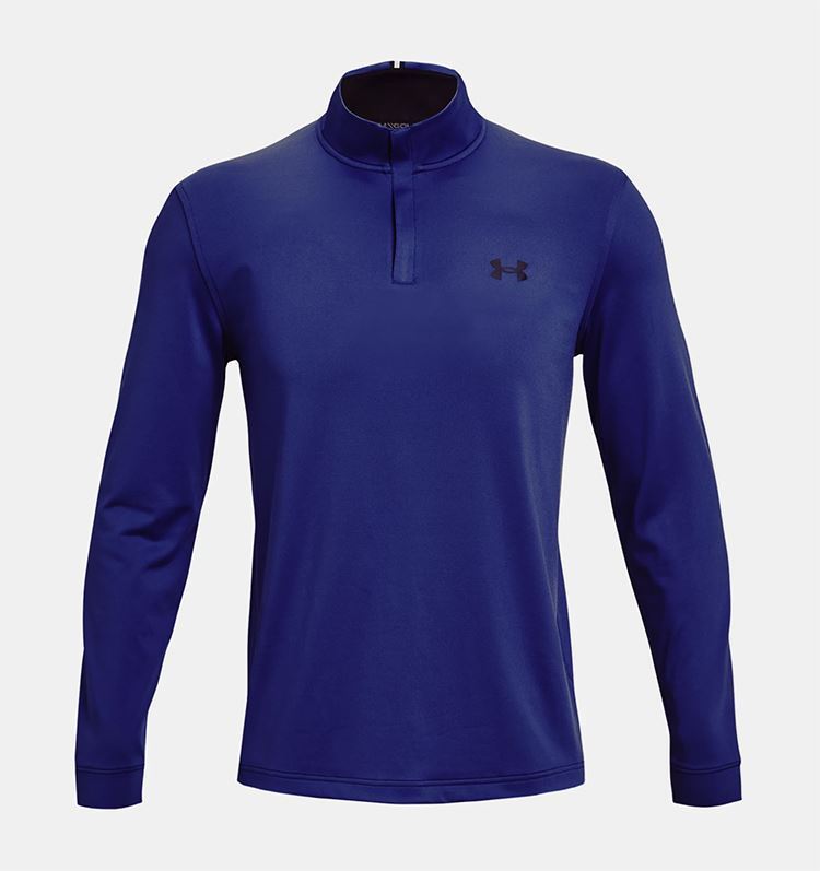 Under Armour Men's UA Playoff 1/4 Zip Top - Bauhaus Blue / Black 456 ...