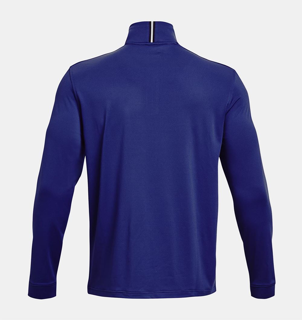 Picture of Under Armour Men's UA Playoff 1/4 Zip Top - Bauhaus Blue / Black 456