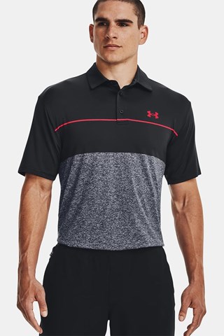 Picture of Under Armour zns Men's UA Playoff 2.0 Polo Shirt - Black / Steel 049