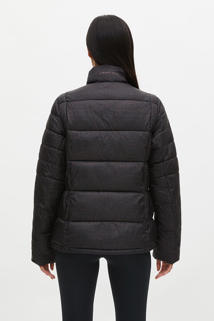 Picture of Rohnisch Ladies Avery Jacket - Brown Crocco - XL Only