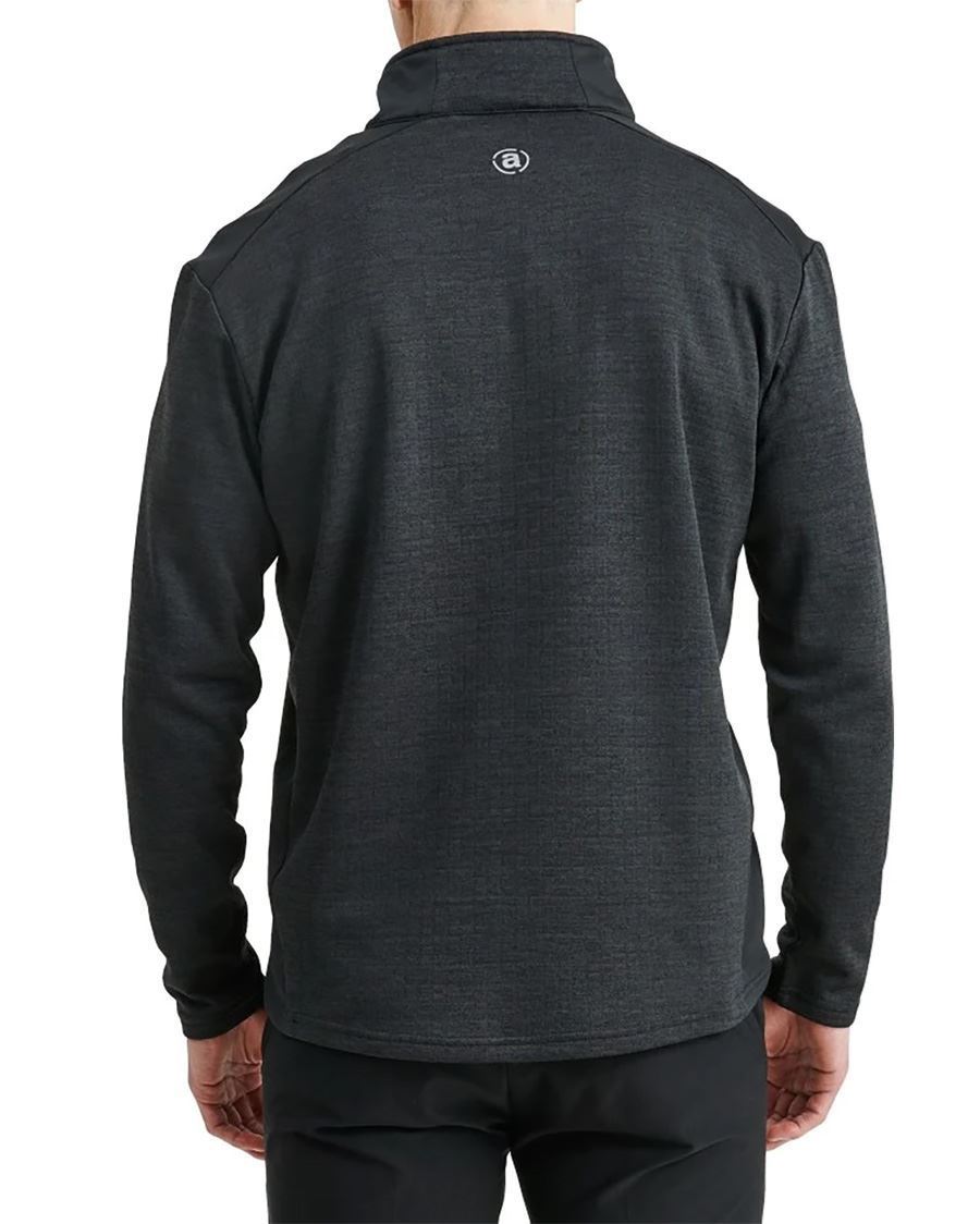 Picture of Abacus Men's Sunningdale Half Zip Sweater - Black 600