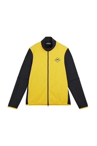 Show details for J.Lindeberg Men's Archie Mid Layer Jacket - Daylilly - MEDIUM ONLY