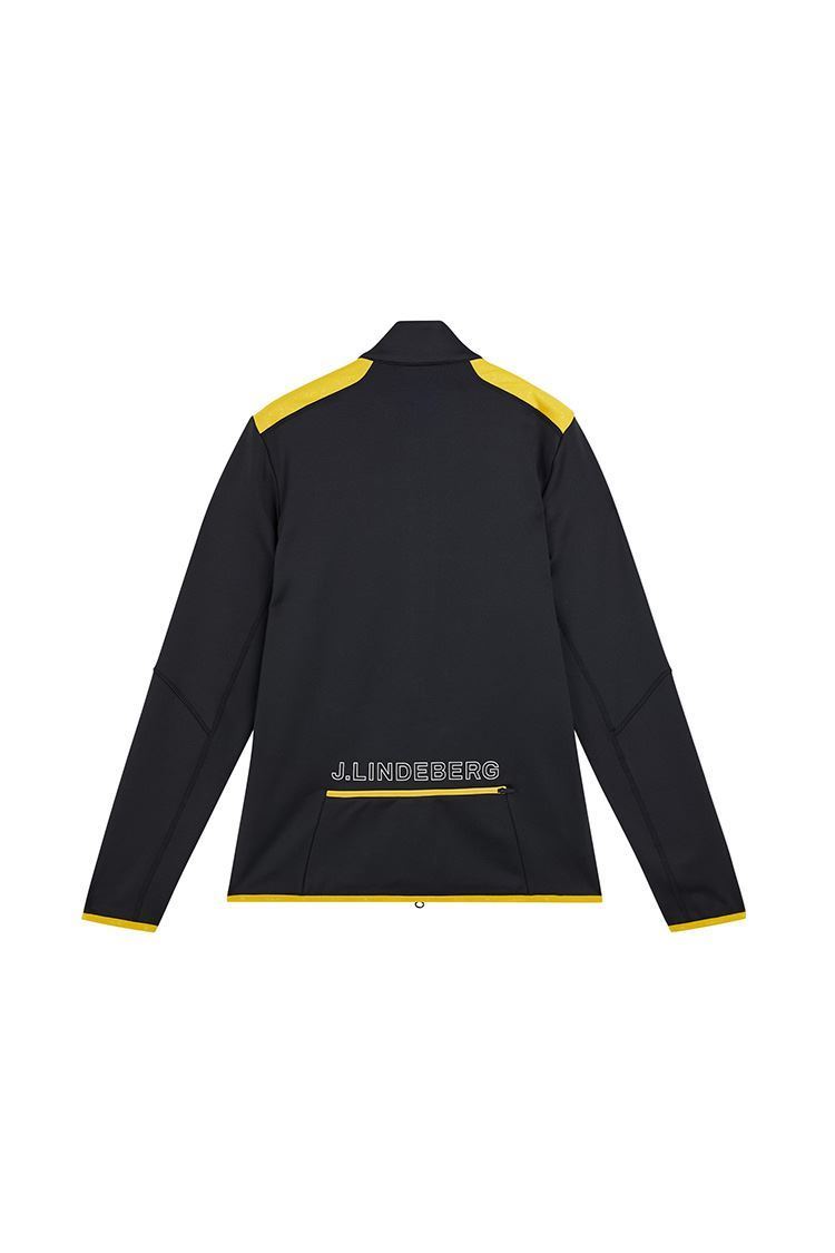 Picture of J.Lindeberg Men's Archie Mid Layer Jacket - Daylilly - MEDIUM ONLY