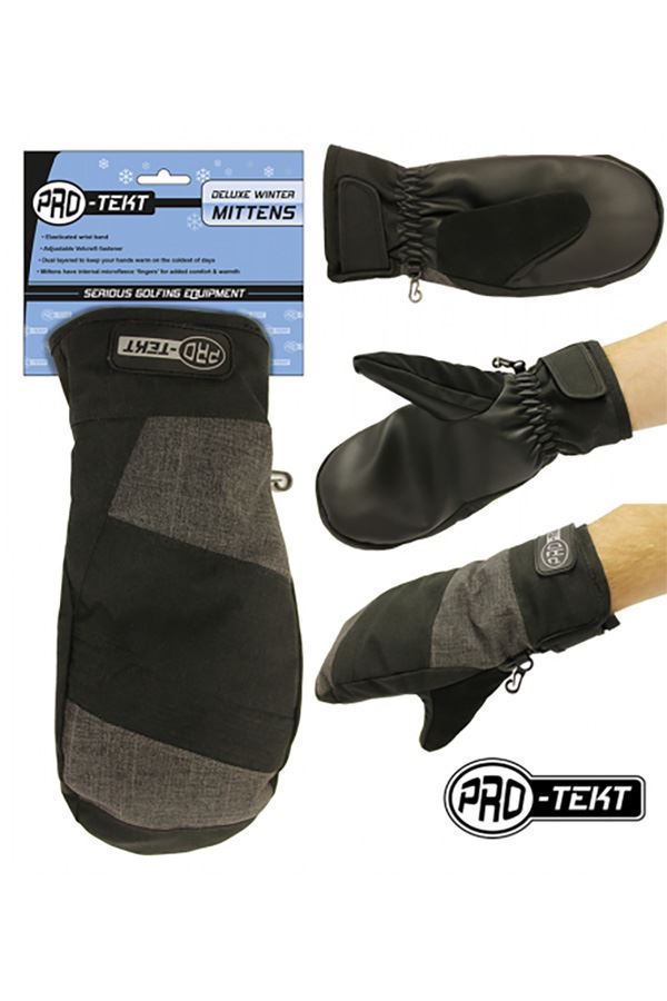 Picture of Pro-Tekt Duluxe Winter Mitts - Black