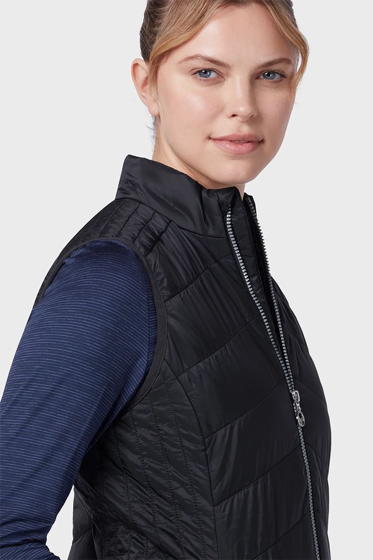 Callaway Ladies Quilted Vest / Gilet Caviar 002 CGRFC0A2