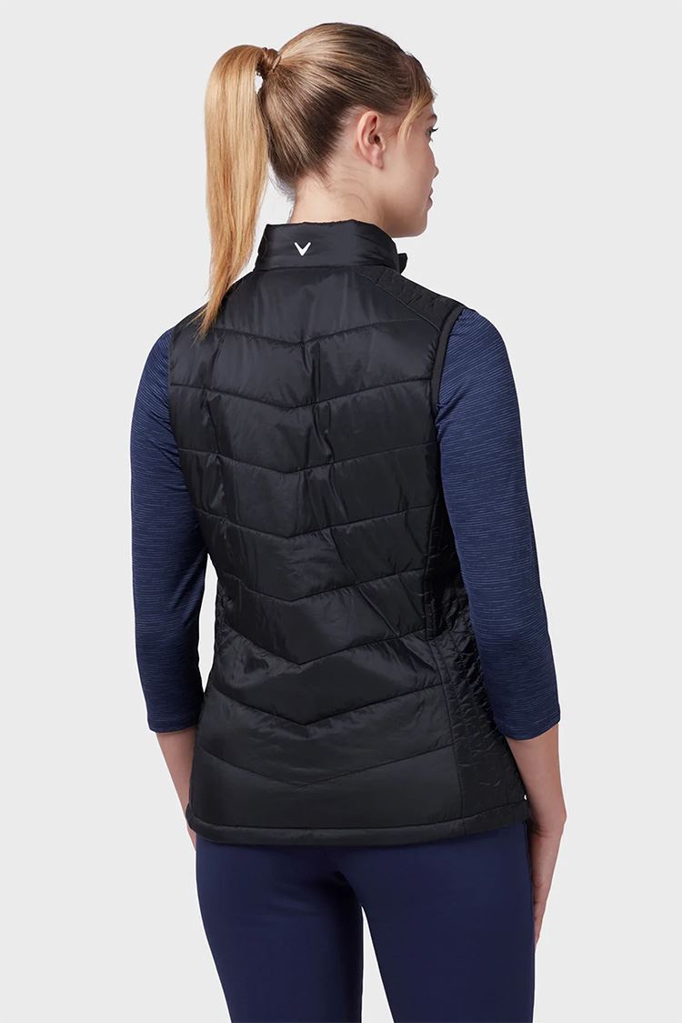 Callaway Ladies Quilted Vest / Gilet - Caviar 002 - CGRFC0A2