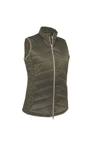 Show details for Callaway Ladies Quilted Vest / Gilet - Industrial Green