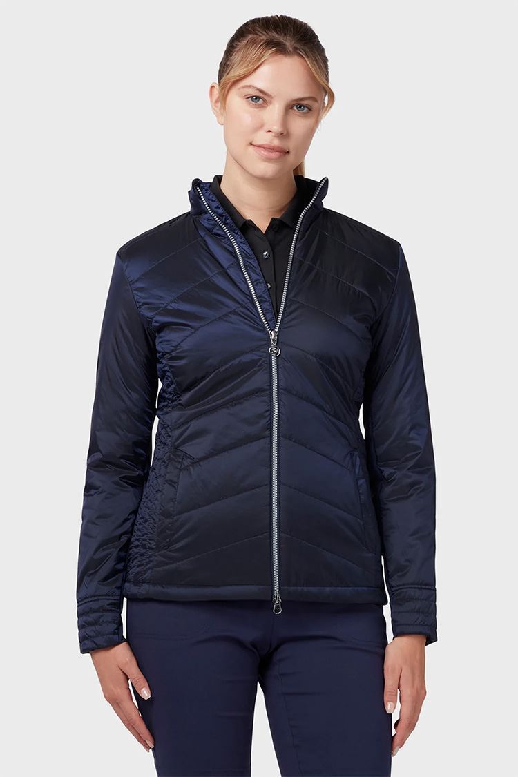 Picture of Callaway zns Ladies Quilted Jacket - Peacoat 410