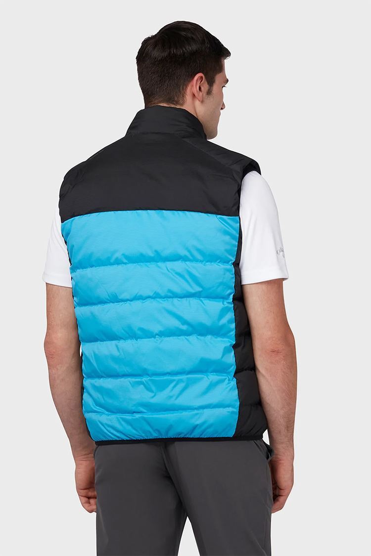 Callaway Men's Premium Down Vest / Gilet Malibu Blue CGRFC008
