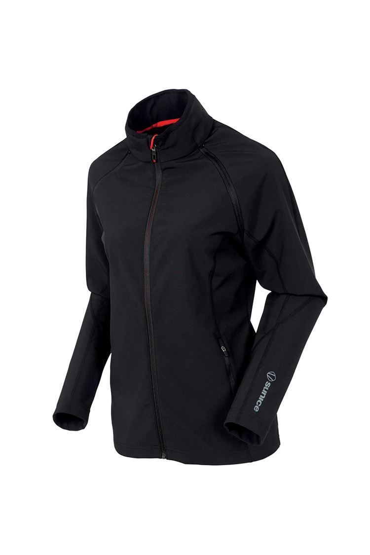 Picture of Sunice Women's Hilary Convertible Softshell Jacket / Gilet - Black - LARGE ONLY