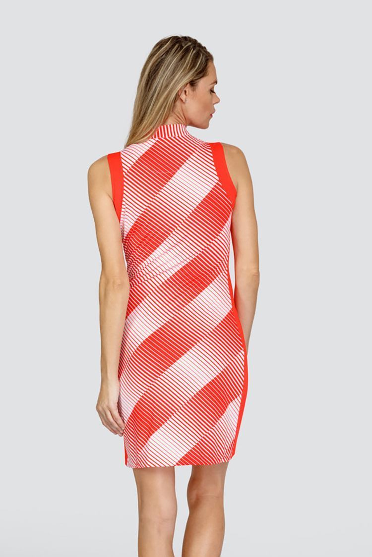 Picture of Tail Ladies Rhys Sleeveless Golf Dress - Inverted Stripe - XS Only