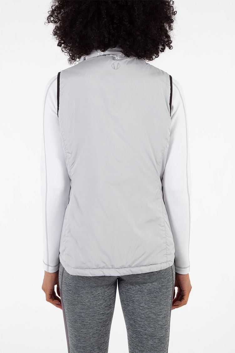 Picture of Sunice Ladies Maci Reversible Gilet - Black / Oyster