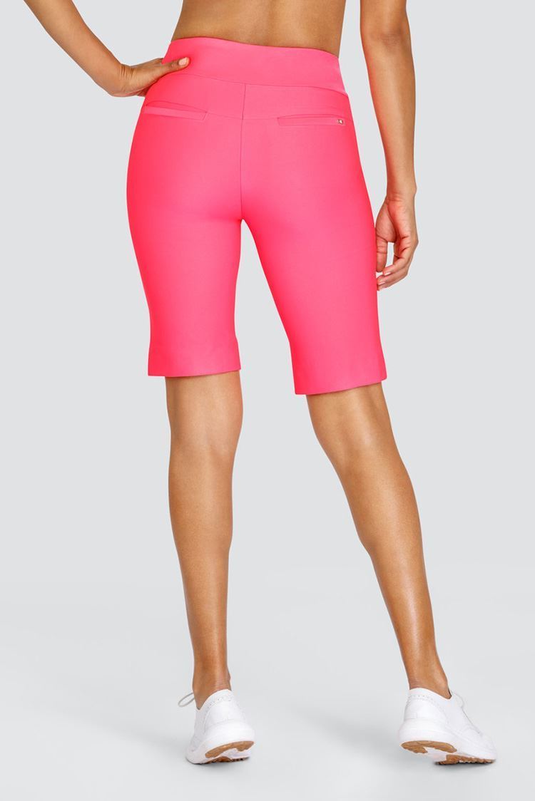 Picture of Tail Ladies zns Mulligan Pull On Golf Shorts - 21" - Pink Lotus - UK16 Only