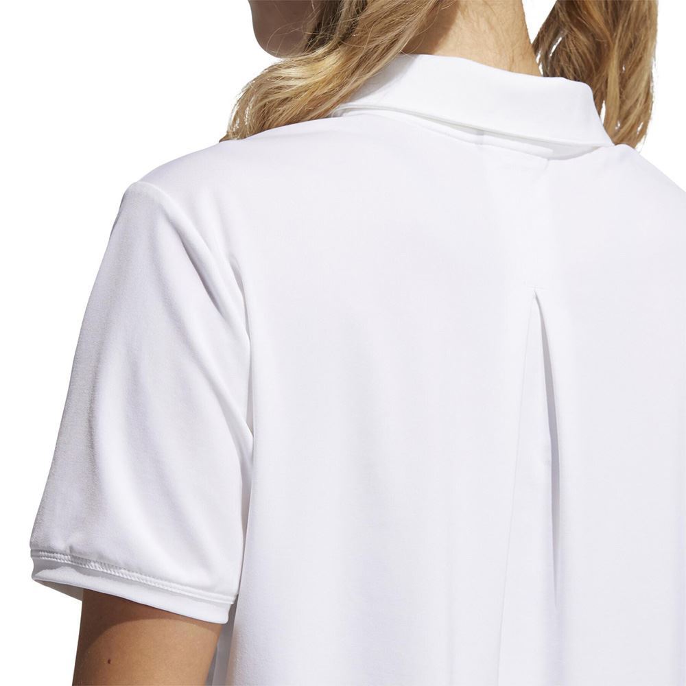 Picture of adidas zns Women's Ultimate Solid Short Sleeve Polo Shirt - White