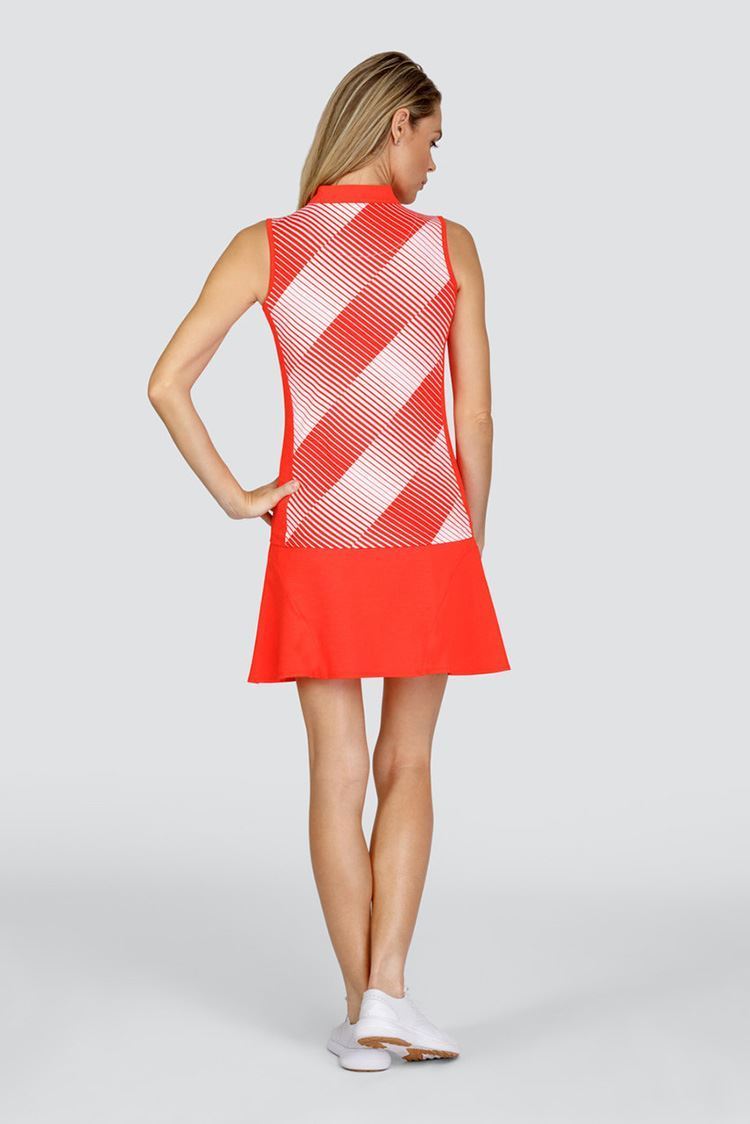 Picture of Tail zns Ladies Alya Pull On Golf Skort -45cm - Paprika