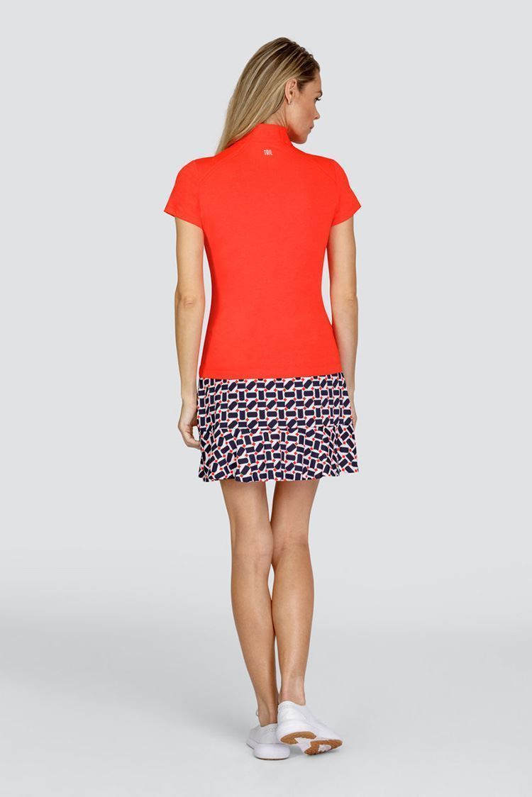 Picture of Tail zns Ladies Shiloh Short Sleeve Golf Top - Paprika