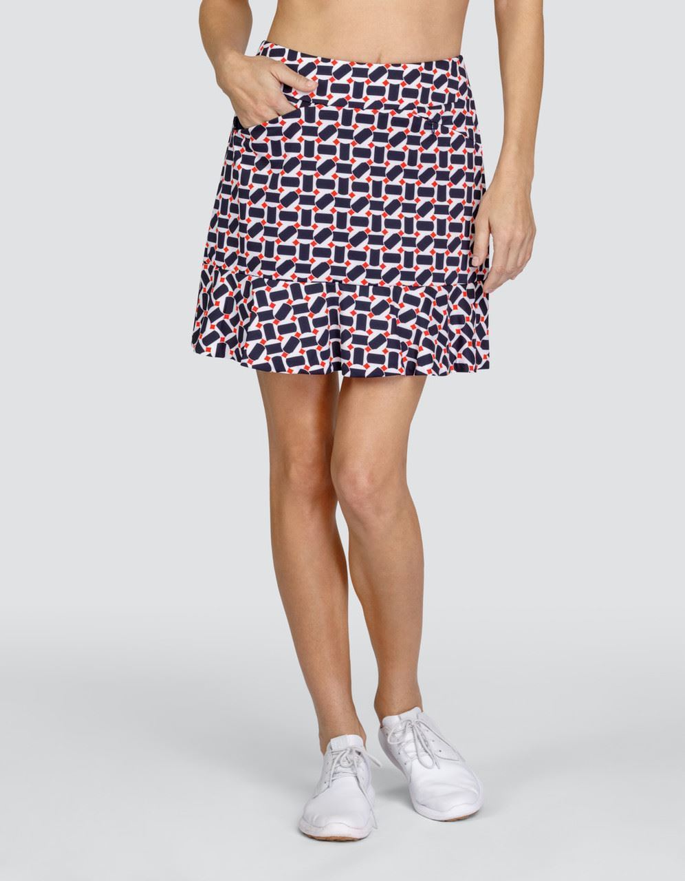 Picture of Tail zns Ladies Isla Pull on Skort - 45cm - Geo Maze - XS Only