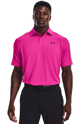 Picture of Under Armour zns Men's T2G Polo Shirt - Rebel Pink 652