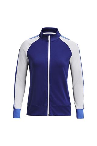 Picture of Under Armour Women's UA Storm Midlayer Full Zip - Sonar Blue / Metallic Silver 468