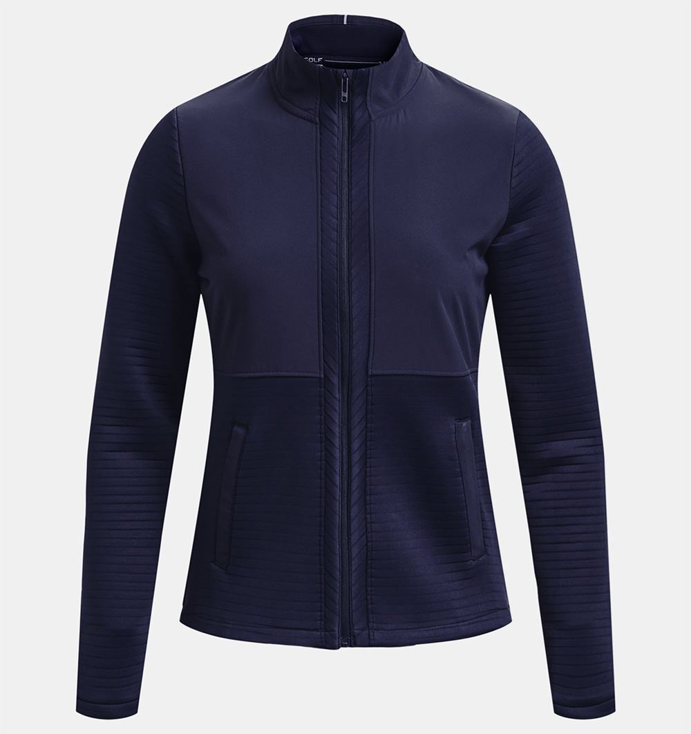 Picture of Under Armour zns Women's UA Storm Daytona Full Zip Cardigan - Midnight Navy 410
