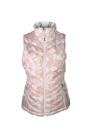 Picture of Sunice ZNS Ladies Maci Reversible Gilet - Orchid Pink Crushed Petal / Pure White