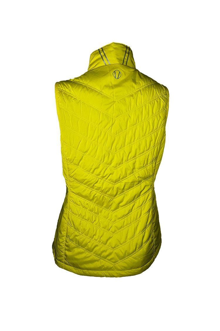 Picture of Sunice Ladies Maci Reversible Gilet - Mellow Yellow / Spearmint Green