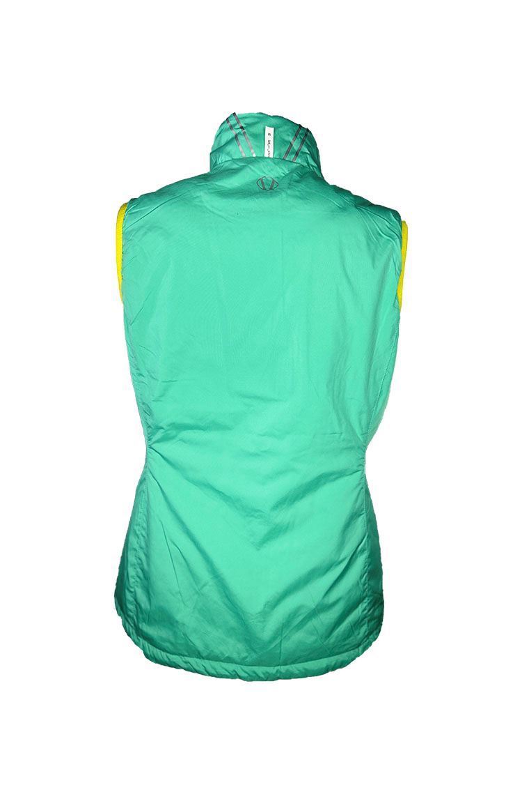 Picture of Sunice Ladies Maci Reversible Gilet - Mellow Yellow / Spearmint Green