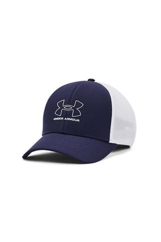 Picture of Under Armour Men's Iso-Chill Driver Mesh Golf Cap - Midnight Navy / White 410