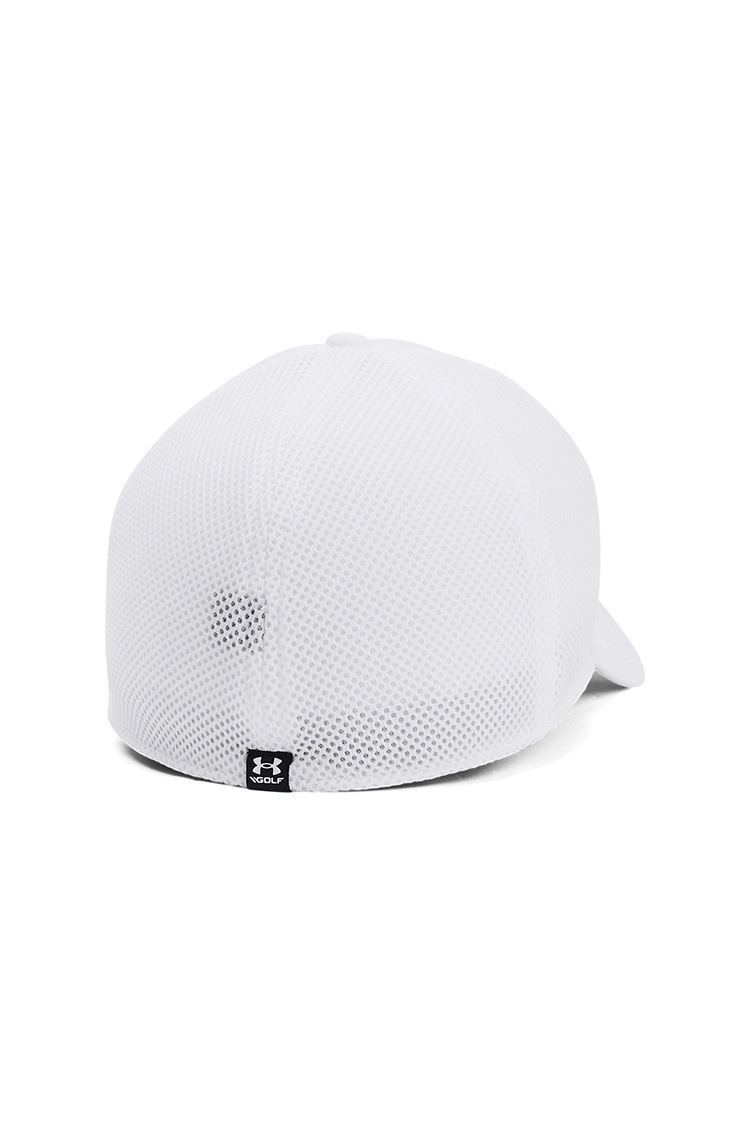 Picture of Under Armour zns Men's Iso-Chill Driver Mesh Golf Cap - White 100