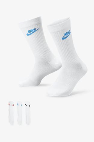 Show details for Nike Golf  Everyday Essential Crew Socks - White / Multi 911