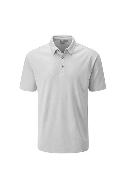 Ping Men's Preston Polo Shirt - Silver Multi - P03407