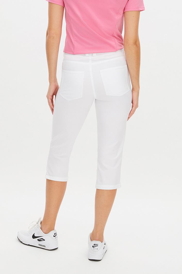 Picture of Rohnisch zns Ladies Chie Capri - White