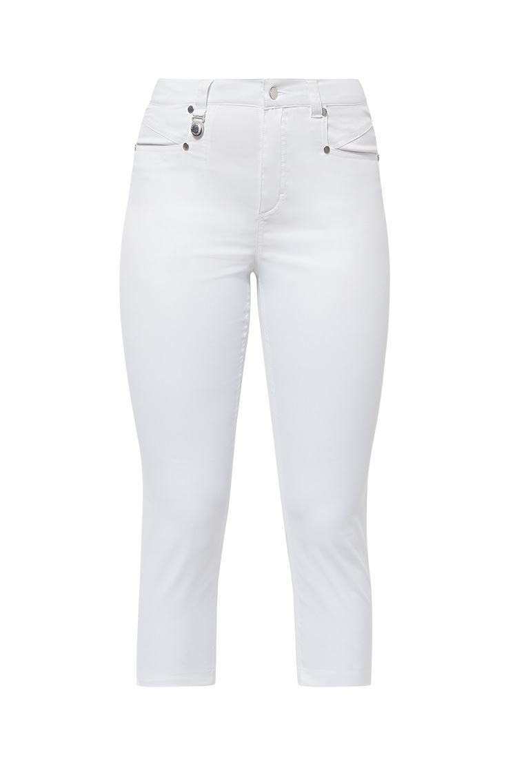 Picture of Rohnisch zns Ladies Chie Capri - White