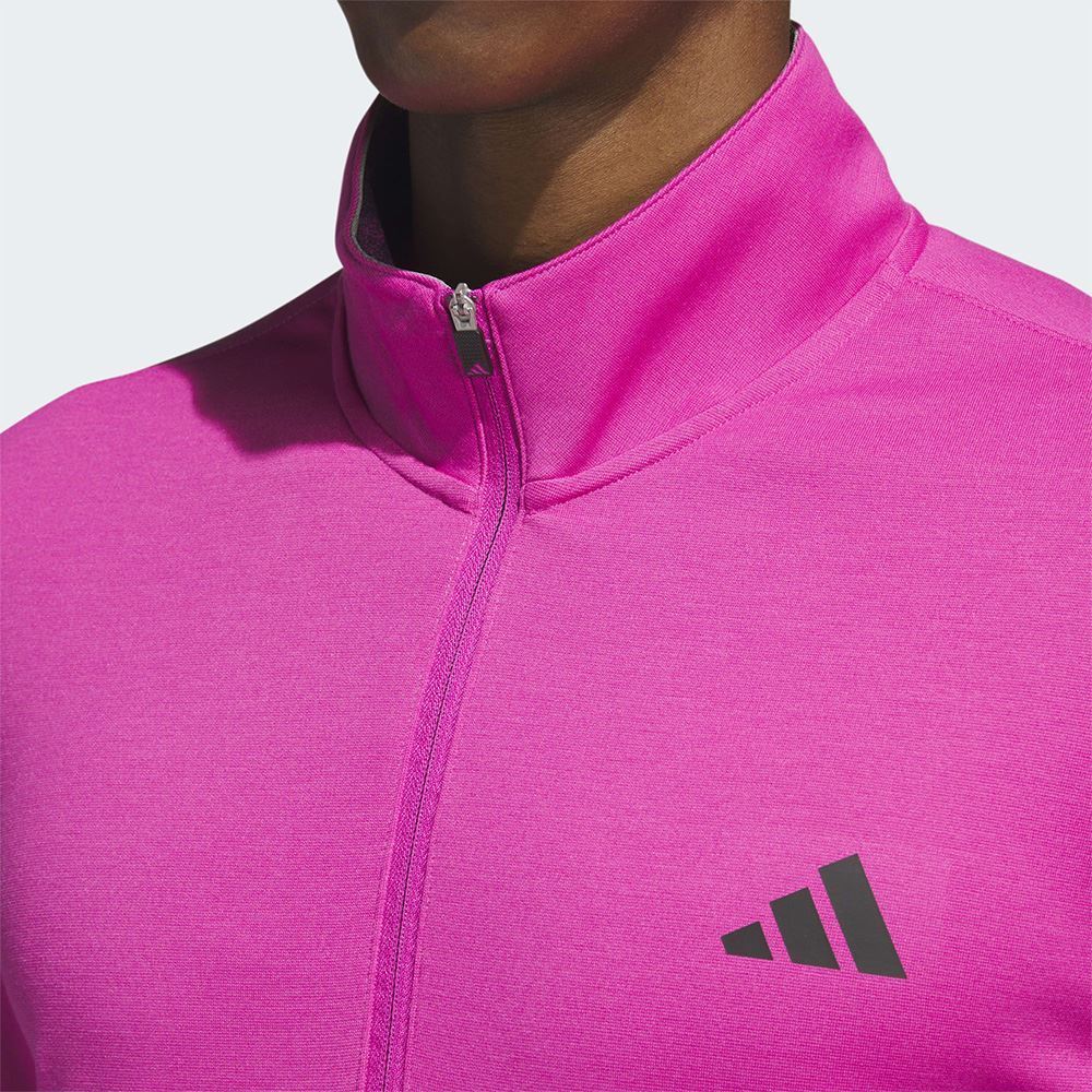 Picture of adidas zns  Men's Elevated 1/4 Zip Midlayer - Lucid Fuchsia