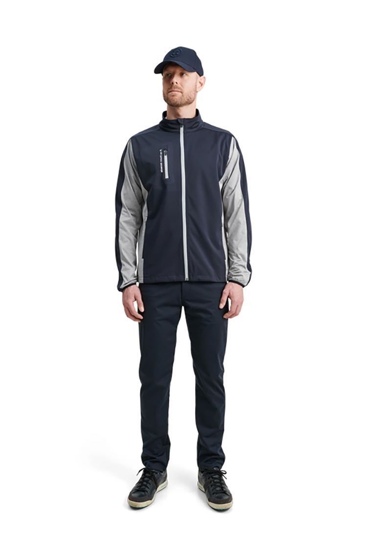 Picture of Abacus zns Men's Dornoch Stretch Jacket - Navy / Light Grey - LARGE ONLY