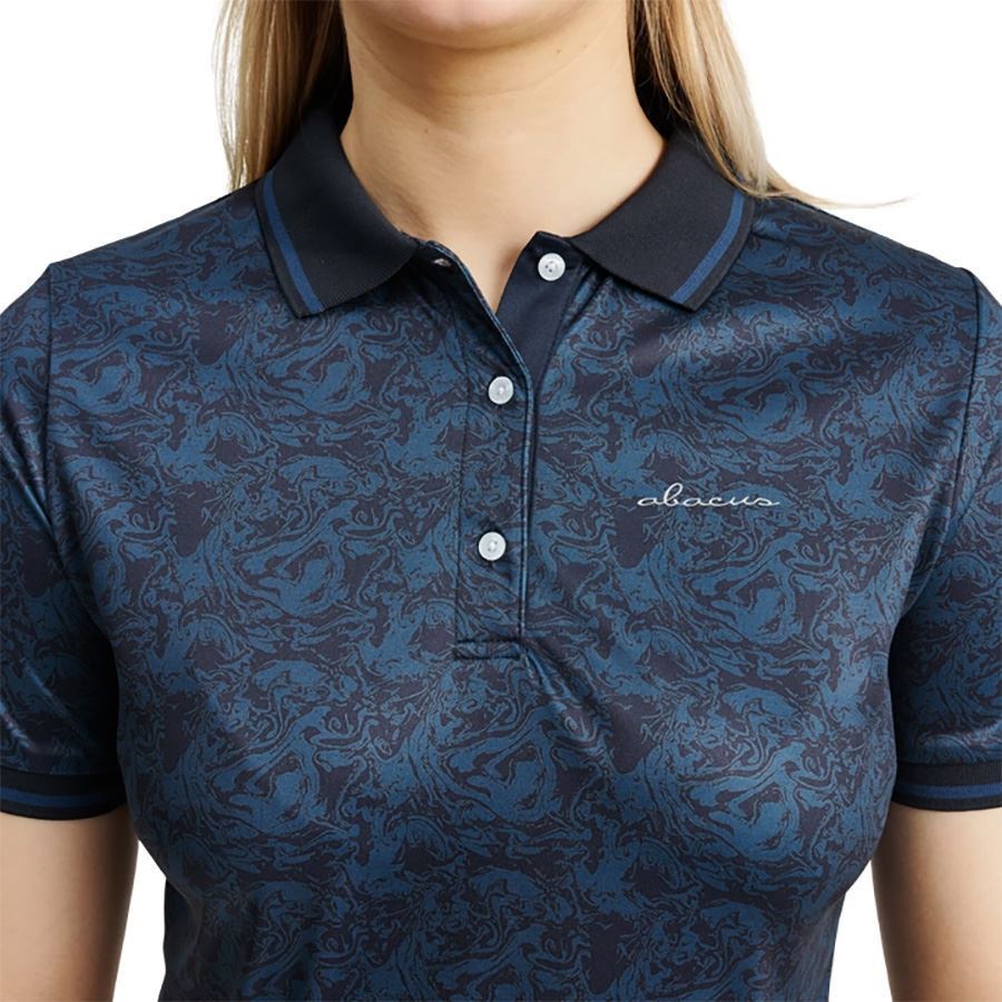 Picture of Abacus Ladies Cherry Polo Shirt - Peacock Blue 563