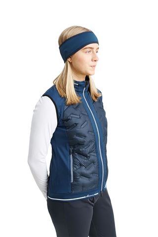 Picture of Abacus Ladies Grove Hybrid Vest / Gilet - Peacock Blue 563 XS only