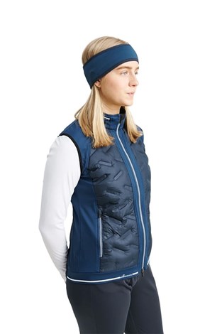 Show details for Abacus Ladies Grove Hybrid Vest / Gilet - Peacock Blue - XS only