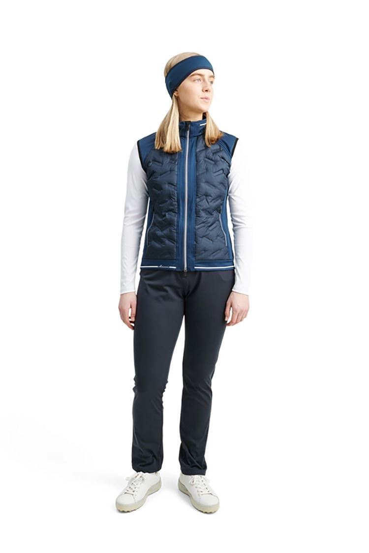 Picture of Abacus Ladies Grove Hybrid Vest / Gilet - Peacock Blue - XS only