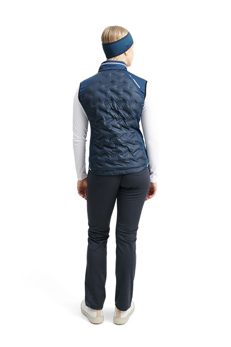 Picture of Abacus Ladies Grove Hybrid Vest / Gilet - Peacock Blue - XS only