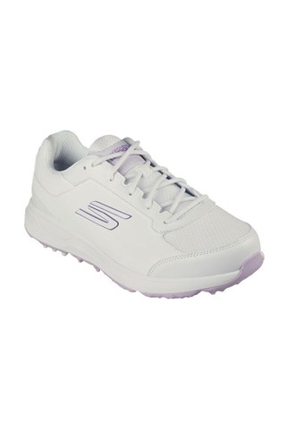 Picture of Skechers Ladies Go Golf Prime Golf Shoes - Relaxed Fit - White / Lavender - UK 3.5 Only