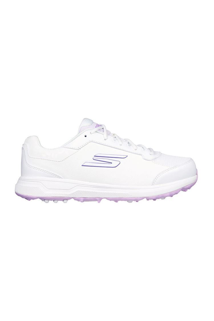 Picture of Skechers Ladies Go Golf Prime Golf Shoes - Relaxed Fit - White / Lavender - UK 3.5 Only