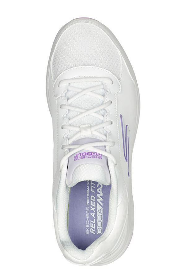 Picture of Skechers Ladies Go Golf Prime Golf Shoes - Relaxed Fit - White / Lavender - UK 3.5 Only