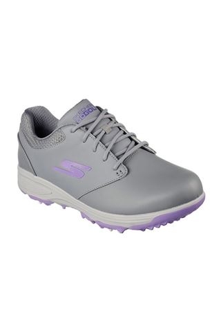 Picture of Skechers Women's Go Golf Jasmine Soft Spiked Golf Shoes - Grey / Purple