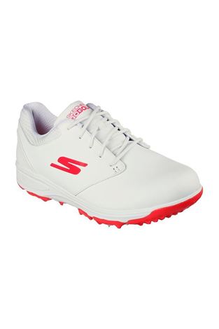 Show details for Skechers Women's Go Golf Jasmine Soft Spiked Golf Shoes - White / Pink