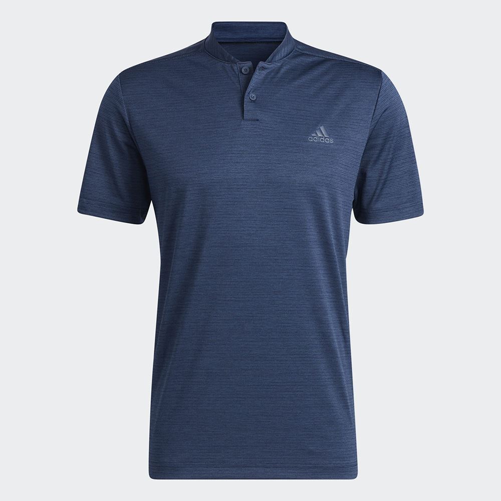 Picture of adidas zns Men's Textured Stripe Polo Shirt - Collegiate Navy / Crew Navy